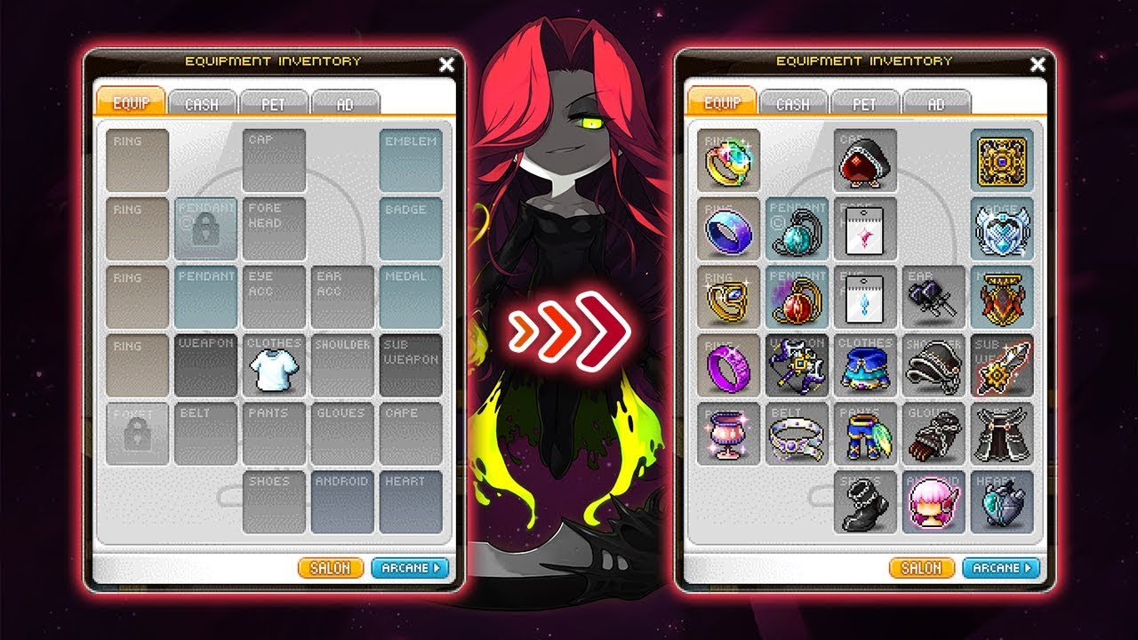 MapleStory Equipment guide